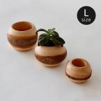 Horn Please WOOD タイニー フラワーポット ボウル Ｌ 423048 志H Z