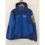 送料無料　182★ダイワ★DAIWA　 防風 ジャケット フード付き フルジップパーカー 防寒 釣り 釣服 フィッシング ウエア　マウンテンパーカー ブルー