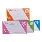  гладкий PVC перчатка 100 листов входит |SS размер ( мех strait )FR-5710- мука имеется пластик перчатки 