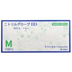 nitoliru перчатка BD| голубой M размер 100 листов входит мука есть nitoliru перчатки ( мех strait )FR-5963