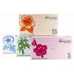 ( кейс распродажа ) premium NPV перчатка 100 листов входит ×10 коробка |M размер ( мех strait )FR-957 мука нет пластик перчатки 