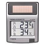 佐藤 ソーラーデジタル温湿度計 PC5200TRH