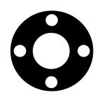  натуральный резина фланец для все прокладка 3t×5K×50A