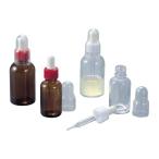 マルエム 丸型スポイト瓶(シリコンゴム仕様) RS-30SBB 茶