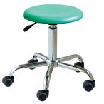  Rene se после b ланч blow табурет BRP-4356 зеленый / Хромированный металлизированный 