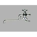 三栄水栓 二口自在水栓 JE10AK-13