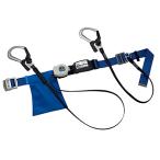 タニザワ　胴ベルト型　ST#565 II-SK-50F II-W（TS-2F II）（軽量型）　ブルー　（100kg以下・ランヤード長1660mm・第一種）