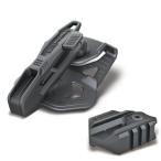 RECOVER TACTICAL G7A OWB Active Retention ホルスター All Double Stack Guns レールアダプター付