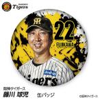  Hanshin Tigers #22 глициния река лампочка . постановка жестяная банка значок ( лицо дизайн ) 2026 год ( почтовая доставка соответствует возможно )
