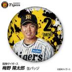  Hanshin Tigers #2 слива .. Taro жестяная банка значок ( лицо дизайн ) 2026 год ( почтовая доставка соответствует возможно ) ( Professional Baseball лампочка . Hanshin вентилятор bachi.. игрок жестяная банка bachi)
