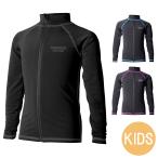  Rush Guard Kids ребенок длинный рукав Rush Guard Zip выше UV cut UPF50+