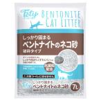 トップバリュ　フェティ　しっかり固まる　ベントナイトのネコ砂　破砕タイプ　7L×3個セット