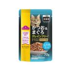 トップバリュ　成猫用　かつお＆まぐろ　しらす入り　70g×12個セット