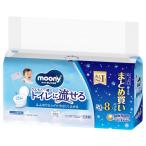 ショッピングおしりふき ユニ・チャーム　ムーニーおしりふきトイレに流せるタイプ替　54枚入×8コパック