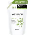 ▲［在庫限り］　東京サラヤ　WASH　VON　薬用泡ハンドソープ　詰め替え　500ML　ハンドソープ