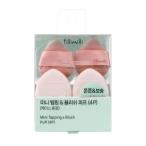  капот cosme Fillimilli(fili мм ) Mini таппинг & brush пуховка 4 шт 