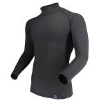 BT Thermo evo боа тяжелый to с высоким воротником рубашка пепел черный JW-256