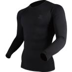 [1 пункт до почтовая доставка возможно ]BT энергия стрейч Thermo teo вырез лодочкой рубашка черный JW-276