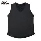 FLY WARMフライウォーム　リバーシブルベスト　ブラック　JW-281