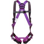 ショッピングハーネス 送料込■藤井電工ツヨロン　レヴォハーネス　フルハーネス型　ハーネスのみ　ブラックバイオレット（特別色）Mサイズ(北海道・沖縄・離島は送料別)