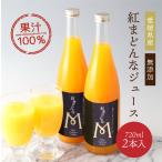 ジュース 紅まどんなジュース 愛媛県産 720ml×2本 送料別途 ストレート 果汁100% 紅マドンナ ミカン ギフト セット 母の日 プレゼント 母の日ギフト