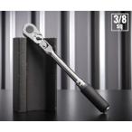 Z-eal 9.5sq.首振りラチェットハンドルスリム 2726Z-3/8-L160-G72 フレックスコンパクトロング Ko-ken コーケン