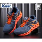 ジーベック プロスニーカー 85142-10 ネイビー 26.0cm 安全靴 XEBEC
