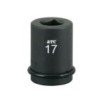 KTC インパクトソケット 差込角19.0mm(19.0sq.)(3/4) サイズ17mm 六角 ピン・リング付 (AB