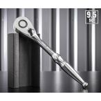 ※P5倍UP中！ 即納 KTC BR3E 全長180mm 9.5sq.ラチェットハンドル