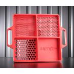 【ワケあり特価品】 (状態A) 日本正規品 ボルトスター フレキシブル オーガナイジングトレイ レッド BTS-100003R (0780627600646) BOLTSTER