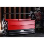 TONE ツールケース(メタル) V形3段式 410X220X220mm (BX430)(4953488297317) トネ