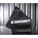【ワケアリ品】(状態A)SIGNET ハンドタオル ブラック 250×250mm 99948 シグネット