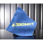 【ワケアリ品】(状態A)SIGNET ハンドタオル ブルー 250×250mm 99949 シグネット
