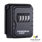 ショッピングセキュリティ製品 【10月の特価品】日本正規品 フェデラル ダイヤル式キーボックスS 据置/固定タイプ (SKB-004-P)(4545301102139) FEDERAL