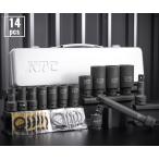 KTC 12.7sq インパクト用ソケットレンチセット セミディープ薄肉 14コ組 TBP4M11TPA