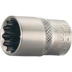 TRUSCO ソケット 12角タイプ 差込角9.5 対辺21mm T321W トラスコ