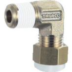 TRUSCO クイックシール継手 エルボ φ4X3 呼ビR1/8 TS4X301L トラスコ 【ネコポス対応】