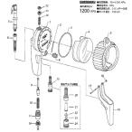 [部品・代引き不可] ミシュラン WD-1991用パーツ【流入部継手】 WD-1991-No.11 【ネコポス対応】
