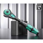 【限定生産】日本正規品 ヴェラ 1/4×152mm ザイクロップ スピードラチェット ブラックエディション (135880/8000 A) (4013288234834) ベラ Wera