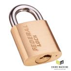 日本正規品 フェデラル 南京錠 20mm (X20-P)(4545301101927) FEDERAL
