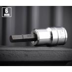 KTC BT3-06S ショートヘキサゴンビットソケット 差込角9.5mm サイズ6mm 六角レンチソケット【ネコポス対応】