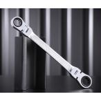 KTC MR1A-1214F ラチェットめがねレンチ（両頭型首振りタイプ）サイズ12×14mm