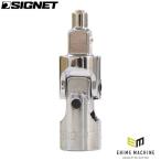 【8月の特価品】シグネット 3/8DR マグネット付ユニバーサルジョイント 全長60.3mm 差込角9.5mm 首振り (12557) SIGNET