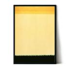 アート 北欧 ポスター おしゃれ  A4　A3　B3　A2　B2　A1　B1　黄色 イエロー デザイン  DIGITALnoise YELLOW