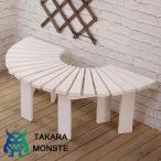  из дерева половина круглый сад bench, парк bench . заворачивает tree bench, атмосферостойкий гладкий . поверхность. наружный bench, парк двор шпаклевка .o панель газонная трава сырой для (Color : White)