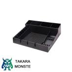 ショッピングヘアスタイリングツール 理髪バリカントレイ ヘアカットツールキーパー 滑り止め 多機能 3ノッチ付き 理髪ツールホルダー 美容師用デスクトップオーガナイザー