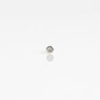 UNKNOWN. (アンノウン) / silver925 U313 CIRCLE ピアス - シルバー (片耳タイプ) レディース メンズ ユニセックス ギフト プレゼント アクセサ…