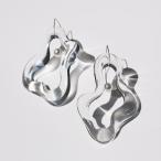 Iria Ashimine（イリア アシミネ） / Pacific oyster ピアス - CLEAR レディース ギフト プレゼント 記念日 アクセサリー ジュエリー 透明 クリア 素材 樹脂 …