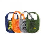 FOOD FORCE OREGON Official Eco Bag - Sサイズ エコバッグ 全4色 ネイビー オレンジ グレー カーキ オリーブ ショッピングバッグ リップストップ素材 折りた…