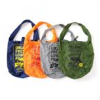 FOOD FORCE OREGON Official Eco Bag - Lサイズ エコバッグ 全4色 ネイビー オレンジ グレー カーキ オリーブ ショッピングバッグ リップストップ素材 折りた…